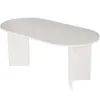 Image de Habitat et jardin Table à manger en bois "Sablin" - 180 x 89 x 75 cm - Bois Blanc