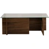 Image de Habitat et jardin Table basse en bois "Vetrino" - 105 x 65 x 40 cm - Noyer