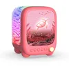 Image de Veilleuse avec lumière ondulante + haut-parleur MOB Océan Rose Corail