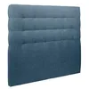 Image de Tete de lit CapitonnÃ©e Tissu Jaune - Ep 10 cm rembourrÃ©