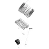 Image de SOS Accessoire Panier infÃ©rieur pour Lave-vaisselle SABA 445A04 Lave-vaisselle (445A04 SABA FAR)