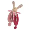 Image de Baby nat' poupi doudou forme lapin rose