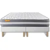 Image de Septnuits Matelas 180x200 + double sommiers 90x200 Memo Plus Memoire de forme 3 zones