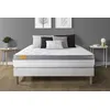 Image de Septnuits Matelas + Sommier 140x190 Memo Zen Mousse A Memoire De Forme 5 Zones De Confort Maxi Epaisseur