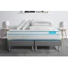 Image de Bodycare Pack BODYZONE+ 160x200 Ressorts ensaches, visco 5 zones Ultra epaisseur + Couette + 2 oreillers