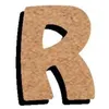 Image de Lettre en bois médium 15 cm