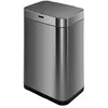 Image de Poubelle De Cuisine Automatique Design - Upper - Kitchen Move - 60 L - Inox Avec Cerclage