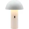 Image de Lampe De Table Sans Fil Led Tod White Blanc Métal H28cm