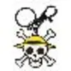 Image de Porte clés One Piece Skull Luffy
