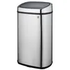Image de Poubelle De Cuisine Push - City - Kitchen Move - 60 L - Ouverture Simple Pression - Inox Avec Cerclage