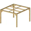 Image de Pergola En Bois Massif Traité - Dimensions 341 X 313 Cm