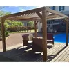 Image de Pergola Thermauvent En Bois Avec Vantelles Mobiles Sur Toit