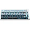 Image de Clavier triple mode mécanique gaming sans fil Azerty Français The G-Lab Keyz Elite 300 Dégradé Blanc