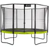 Image de Kangui Kangui - Trampoline De Jardin 365 Cm + Filet De Sécurité  Punchi Vert 360