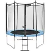 Image de Kangui Kangui - Trampoline De Jardin 250 Cm + Filet De Sécurité + Échelle  Normes Eu  Montage Facile