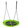 Image de Kangui - Balançoire Ronde Nid D'oiseau Rond Ø100cm - Vert - Charge 150kg Maxi