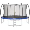 Image de Kangui Kangui - Trampoline Rond Ø430cm Avec Filet De Sécurité Et Échelle - Bleu - Fpr 430