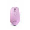 Image de Urban Factory Free Color - Souris - 1200 dpi - droitiers et gauchers - optique - 3 boutons - filaire - USB-A - rose