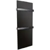 Image de Sèche-serviette rayonnant 1200w noir Chemin'arte 141