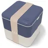 Image de Boite MonbentoMB Square Bleu Natural Made in France