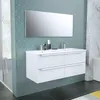 Image de ZOOM Ensemble Meuble de salle de bain - L 120 - Blanc
