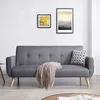 Image de CanapÃ© scandinave convertible 3 places gris