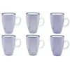 Image de Tasse Pattern 9cl - 6 PiÃ¨ces - Dark Blue