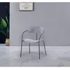Image de Lot de 4 chaises gris clair design ALEXIA