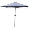 Image de Concept-Usine Come - Parasol Droit Rond 2,5 X 2,5 M Gris