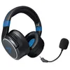 Image de Casque sans fil SteelPlay Metaltech Cobalt pour PS4 PS5 Nintendo Switch Xbox Series XS Xbox One PC et Mac Noir et Bleu