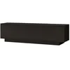 Image de Meuble TV design noir 140cm MELI