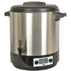 Image de Stérilisateur de bocaux électrique cuve inox avec écran lcd robinet et minuteur 31l 2000w Robby steri pro inox xl lcd