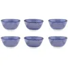 Image de Bol Pattern Ã12cm - 6 PiÃ¨ces - Dark Blue