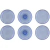 Image de Assiette Pattern Ø26cm - 6 Pièces - Dark Blue
