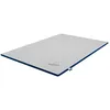 Image de Surmatelas Cloudy 140x200 Epaisseur 5 Cm Mousse Gel Ã Memoire De Forme 7 Zones De Soutien