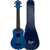 Image de Flight Travel Series Tusl35 Dark Blue Concert Scale UkulÃ©lÃ© Soprano Avec Gigbag