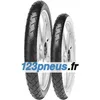 Image de Mitas Pneu Moto - Mitas MC11 ( 2.50-17 TT/TL 43J roue arrière, Roue avant WW )