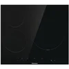 Image de Hisense E6332BSCE plaque Noir IntÃ©grÃ© 60 cm CÃ©ramique 3 zones