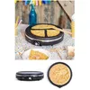 Image de CrÃªpiÃ¨re Electrique 38cm XXL 1350W AntiadhÃ©sif Voyants Fond antidÃ©rapant Haute qualitÃ©