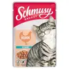 Image de 20x100g Schmusy ragoût en sauce au poulet nourriture pour chat humide