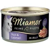 Image de Miamor 24x100g Filets Fins Thon Skipjack En Gelée Miamor - Pâtée Pour Chat