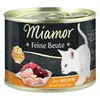 Image de 12 x 185g poulet Miamor Proies fines nourriture humide pour chats