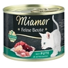 Image de 12 x 185g dinde Miamor Proies fines nourriture humide pour chats