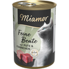 Image de 12 x 400 g Miamor Proies fines dinde, lapin nourriture humide pour chats