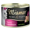 Image de Miamor Filets Fins Naturels 6 x 156 g pour chat - thon, crabe