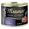 Image de Miamor Filets Fins 6 x 185 g pour chat - thon, calamars en gelée