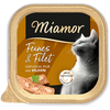 Image de 16x 100g Miamor Délicatesse & Filet Volaille Pure & Poulet nourriture pour chat humide
