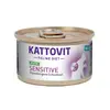 Image de Kattovit Sensitive 6 x 85 g pour chat - dinde