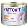 Image de 6x185g Kattovit Sensitive poulet - Pâtée pour chat