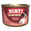 Image de RINTI Gold 12 x 185 g pour chien - bouchées de boeuf